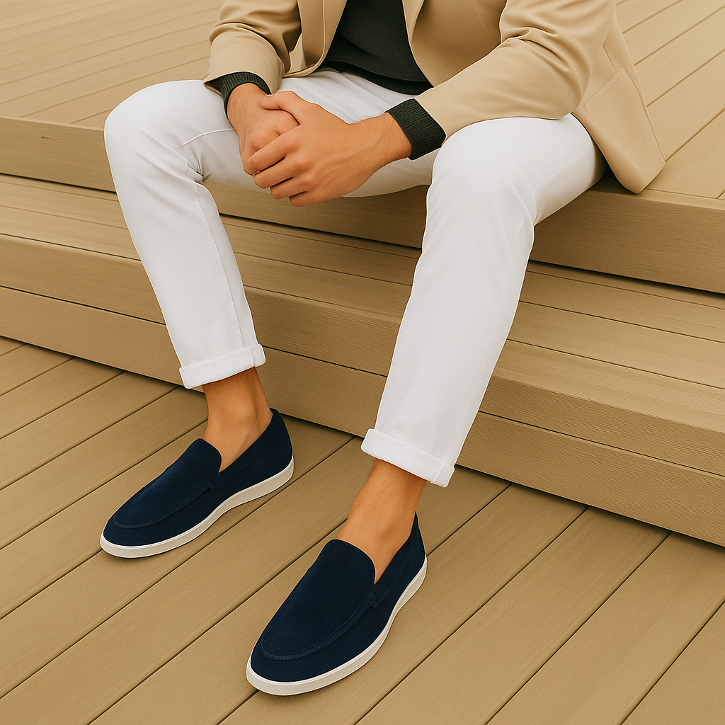 København Tøjatelier™ | Elegante Loafers i Ruskind