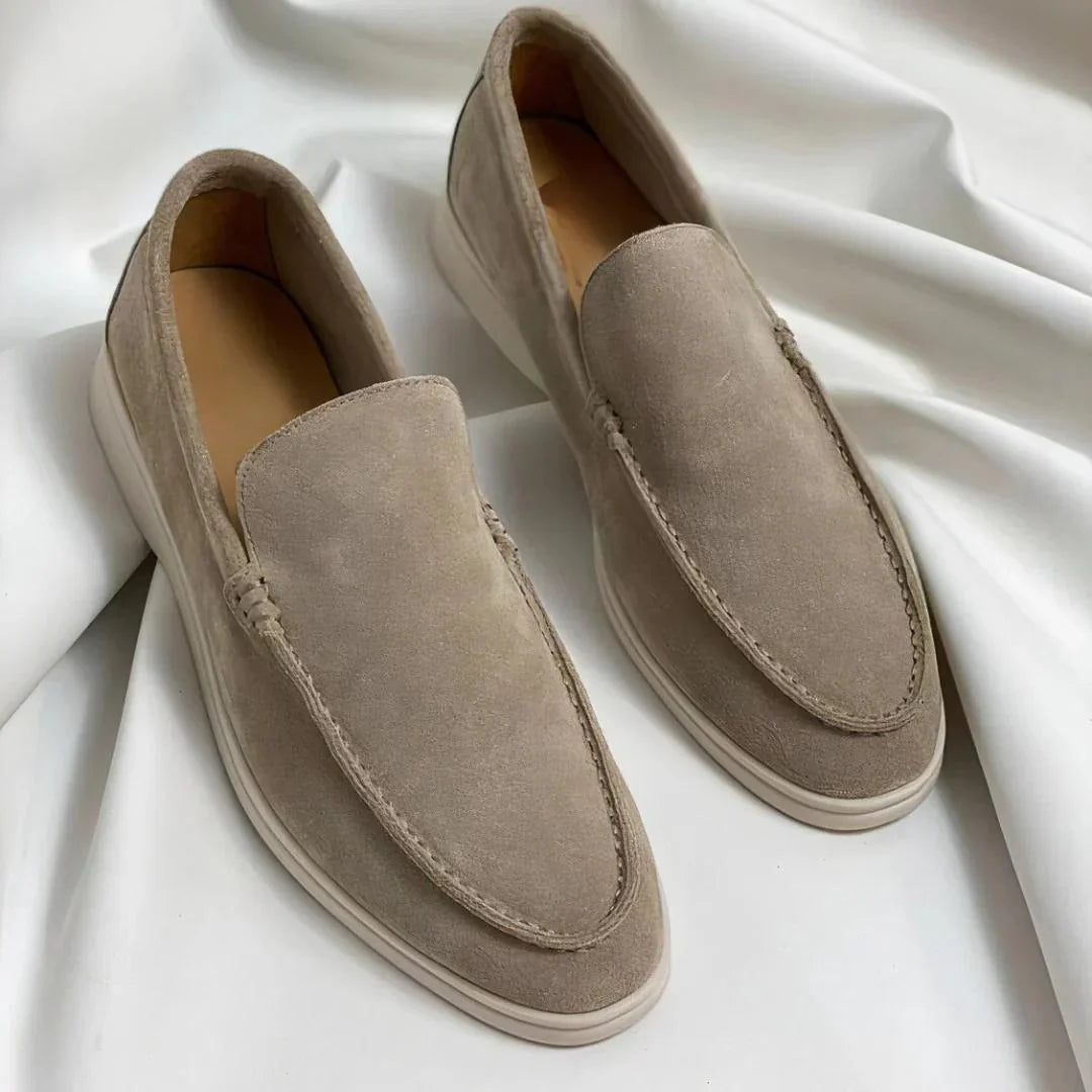 København Tøjatelier™ | Elegante Loafers i Ruskind