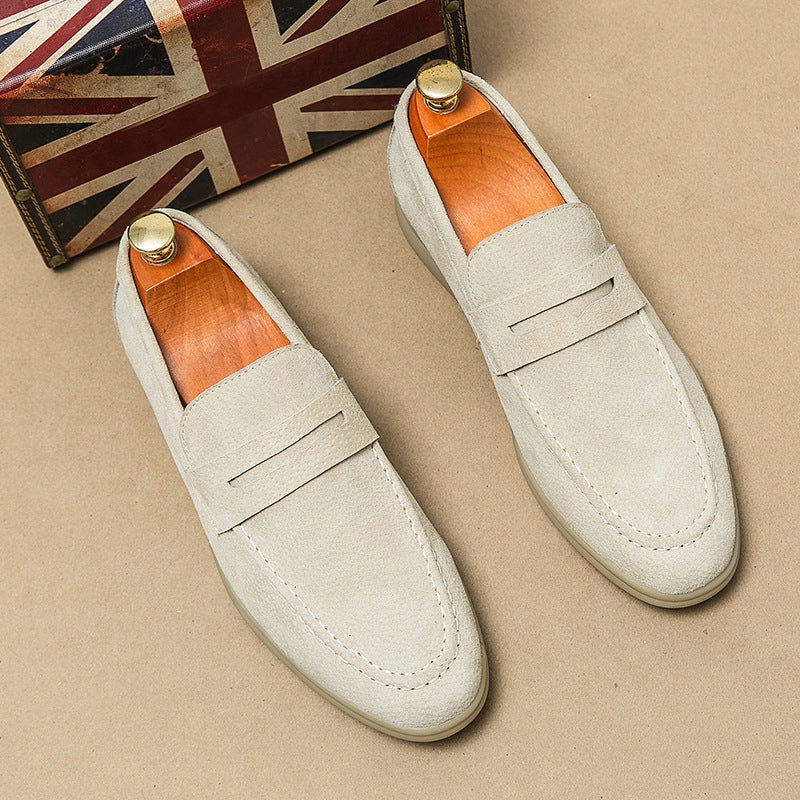 København Tøjatelier™ | Firenze Chic Ruskindsloafers