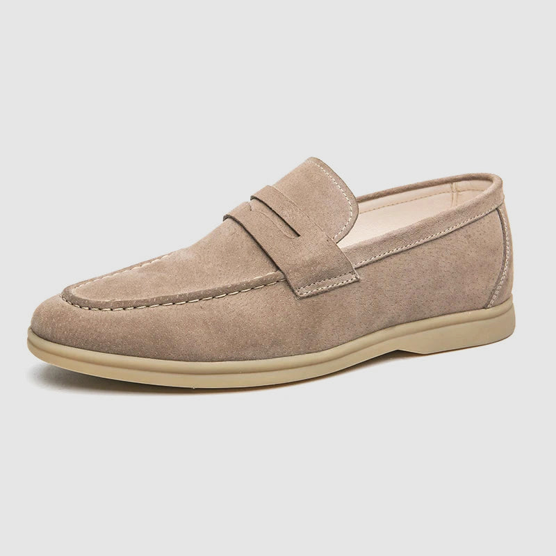 København Tøjatelier™ | Firenze Chic Ruskindsloafers