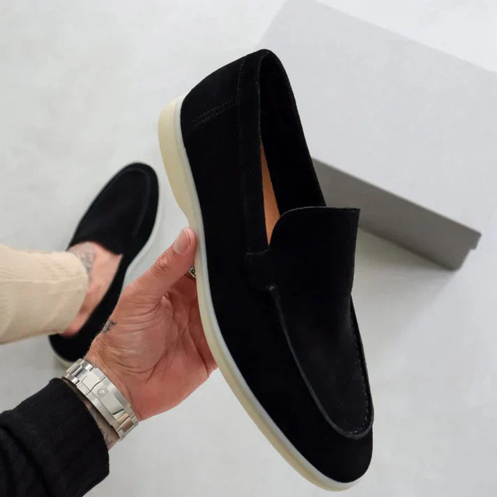 København Tøjatelier™ | Elegante Loafers i Ruskind