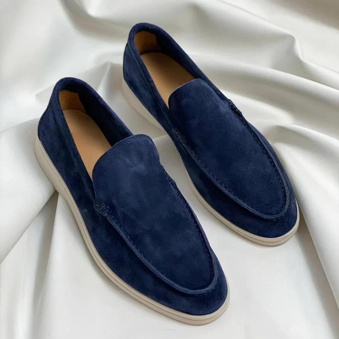 København Tøjatelier™ | Elegante Loafers i Ruskind