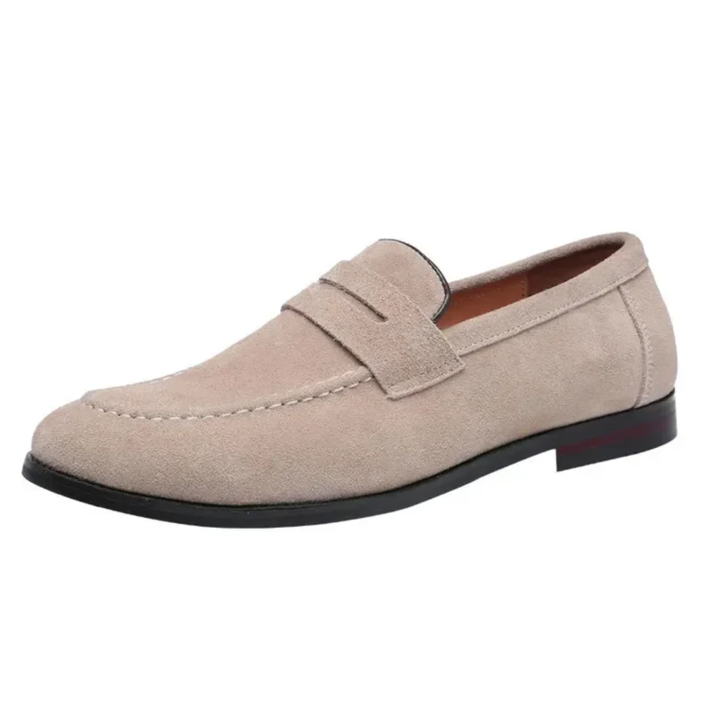 København Tøjatelier™ | Sommerloafers i Ruskind