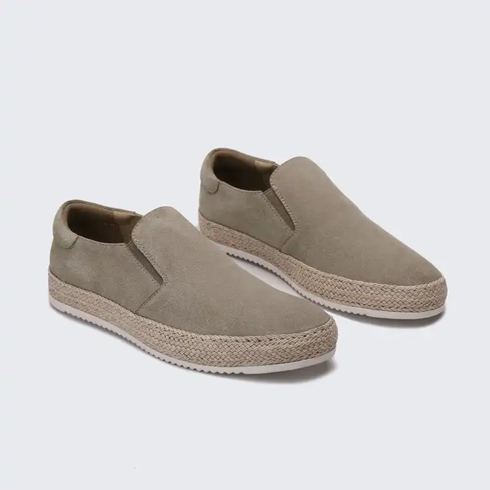 København Tøjatelier™ | Sommerloafers i Ruskind