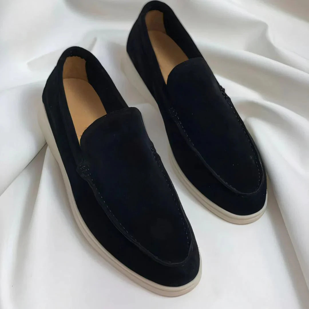 København Tøjatelier™ | Elegante Loafers i Ruskind