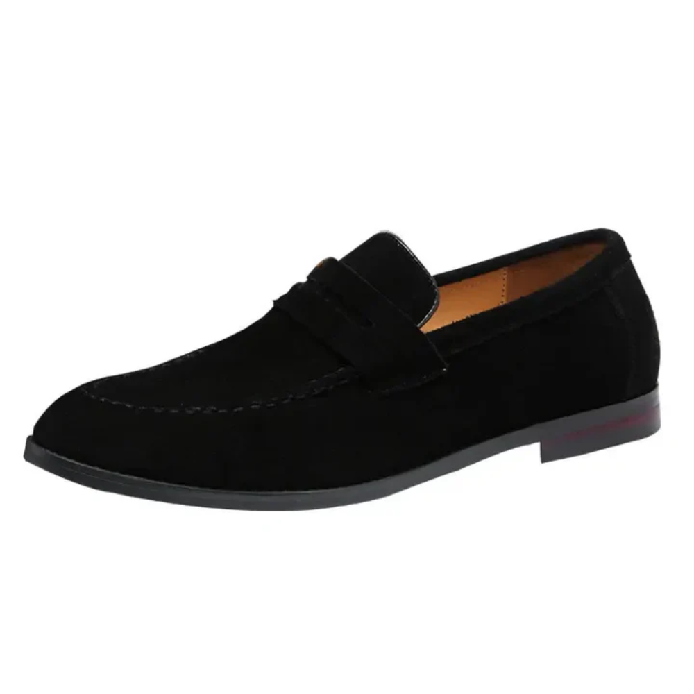 København Tøjatelier™ | Sommerloafers i Ruskind