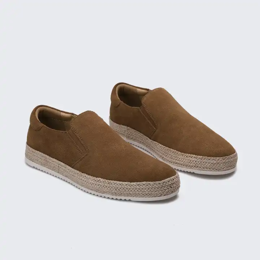 København Tøjatelier™ | Sommerloafers i Ruskind