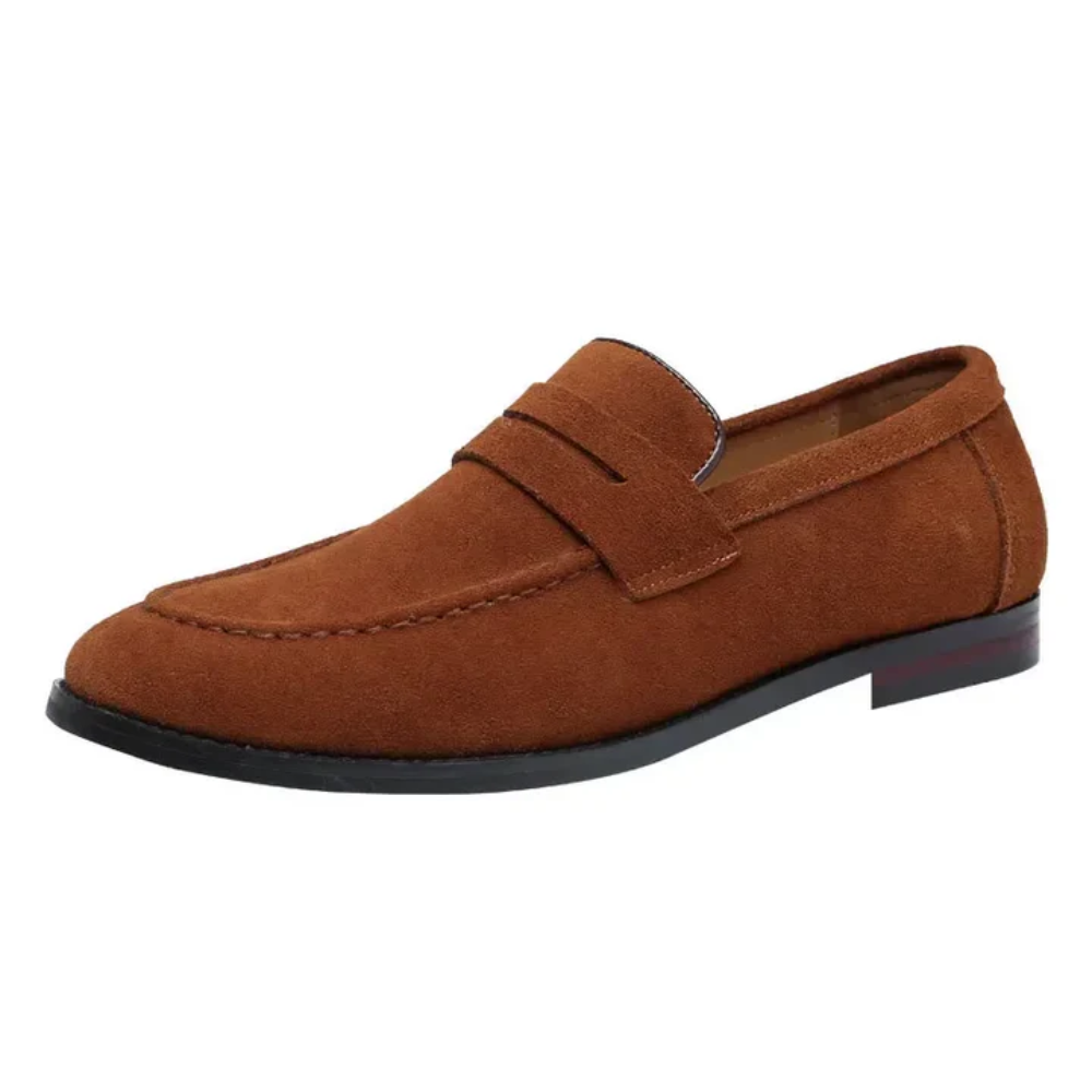 København Tøjatelier™ | Sommerloafers i Ruskind