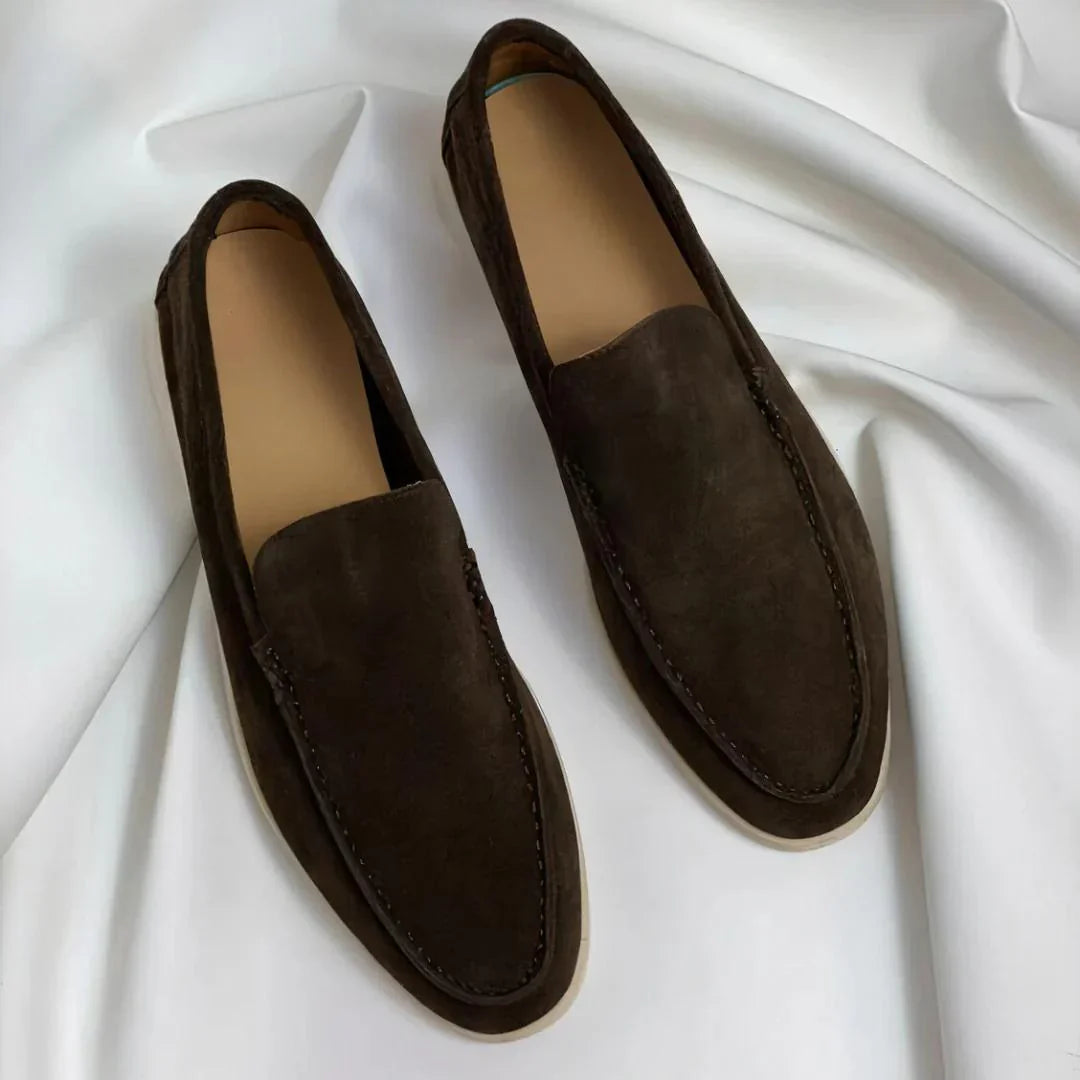 København Tøjatelier™ | Elegante Loafers i Ruskind