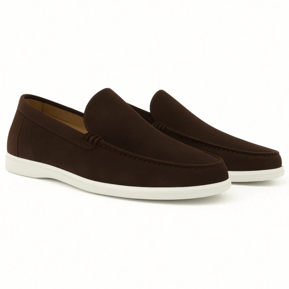 København Tøjatelier™ | Afslappede Ruskindsloafers