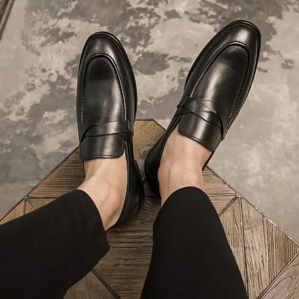 København Tøjatelier™ | Smarte Loafers i Læder
