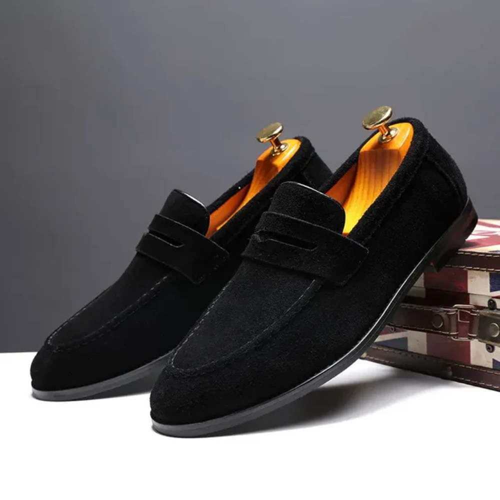 København Tøjatelier™ | Sommerloafers i Ruskind
