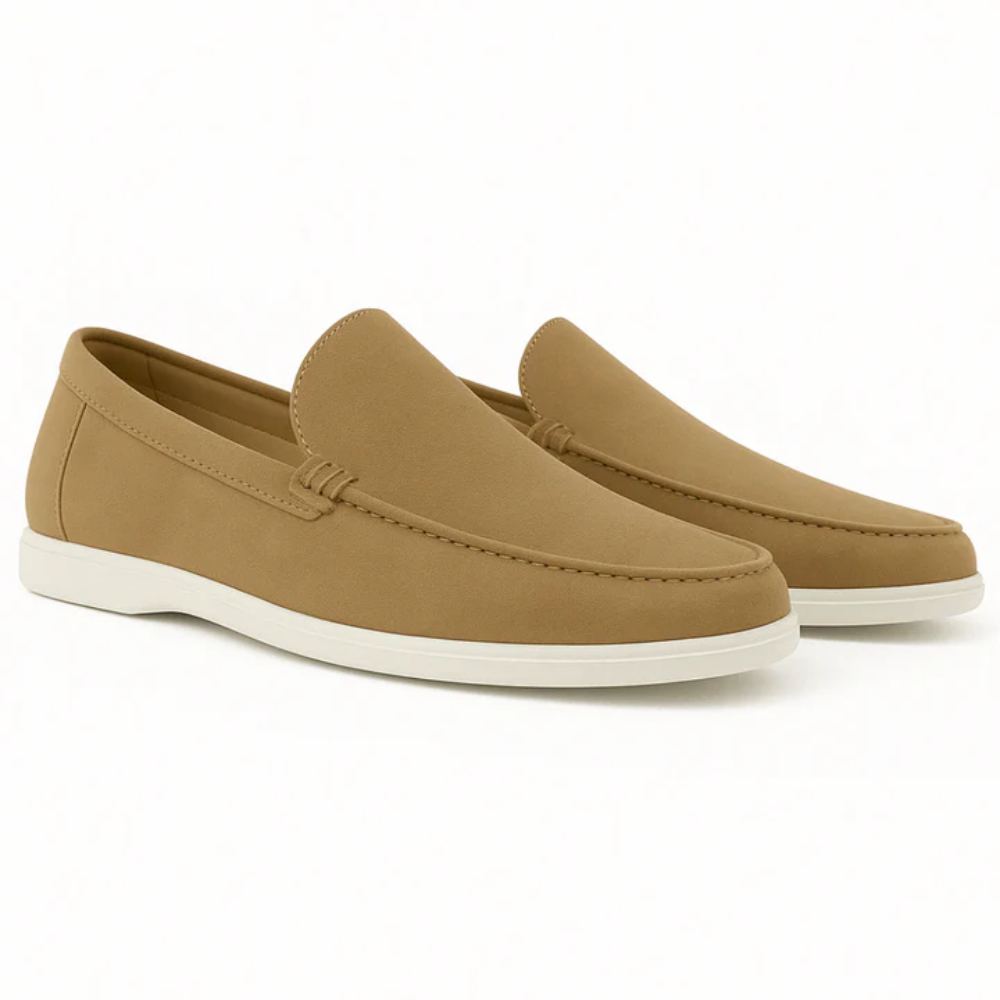 København Tøjatelier™ | Afslappede Ruskindsloafers