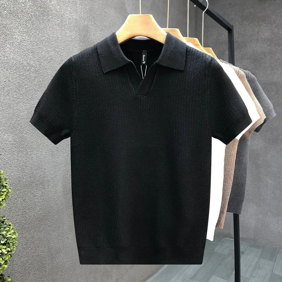 København Tøjatelier™ | Åndbar Strikket Polo