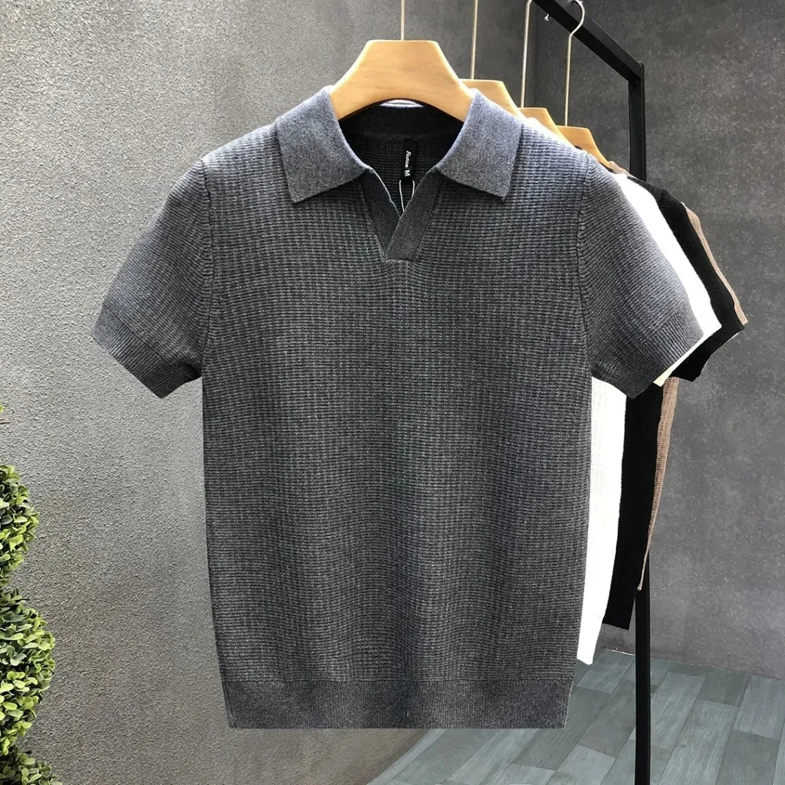 København Tøjatelier™ | Åndbar Strikket Polo