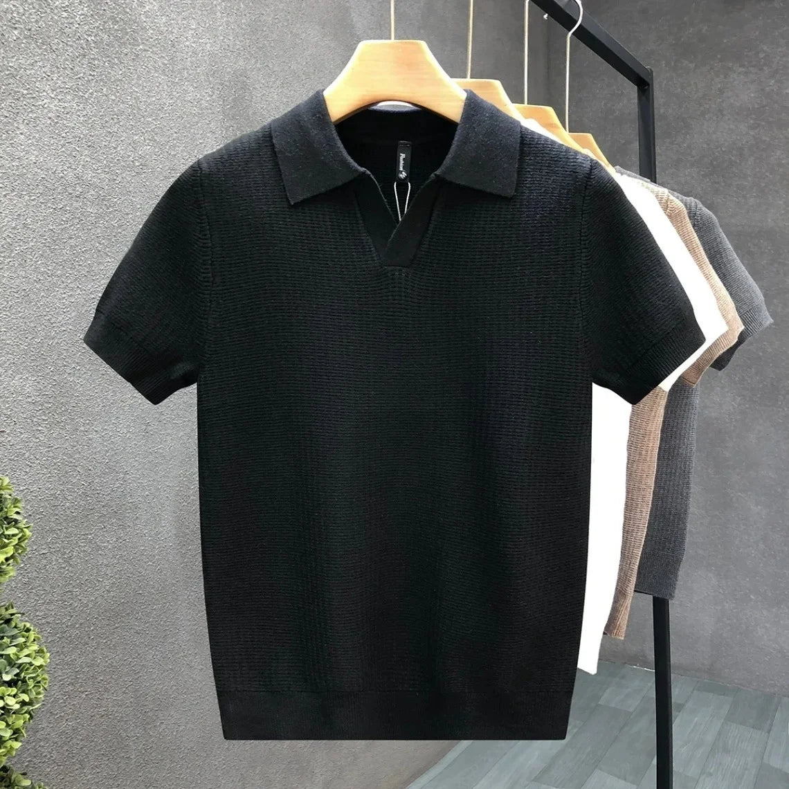 København Tøjatelier™ | Åndbar Strikket Polo