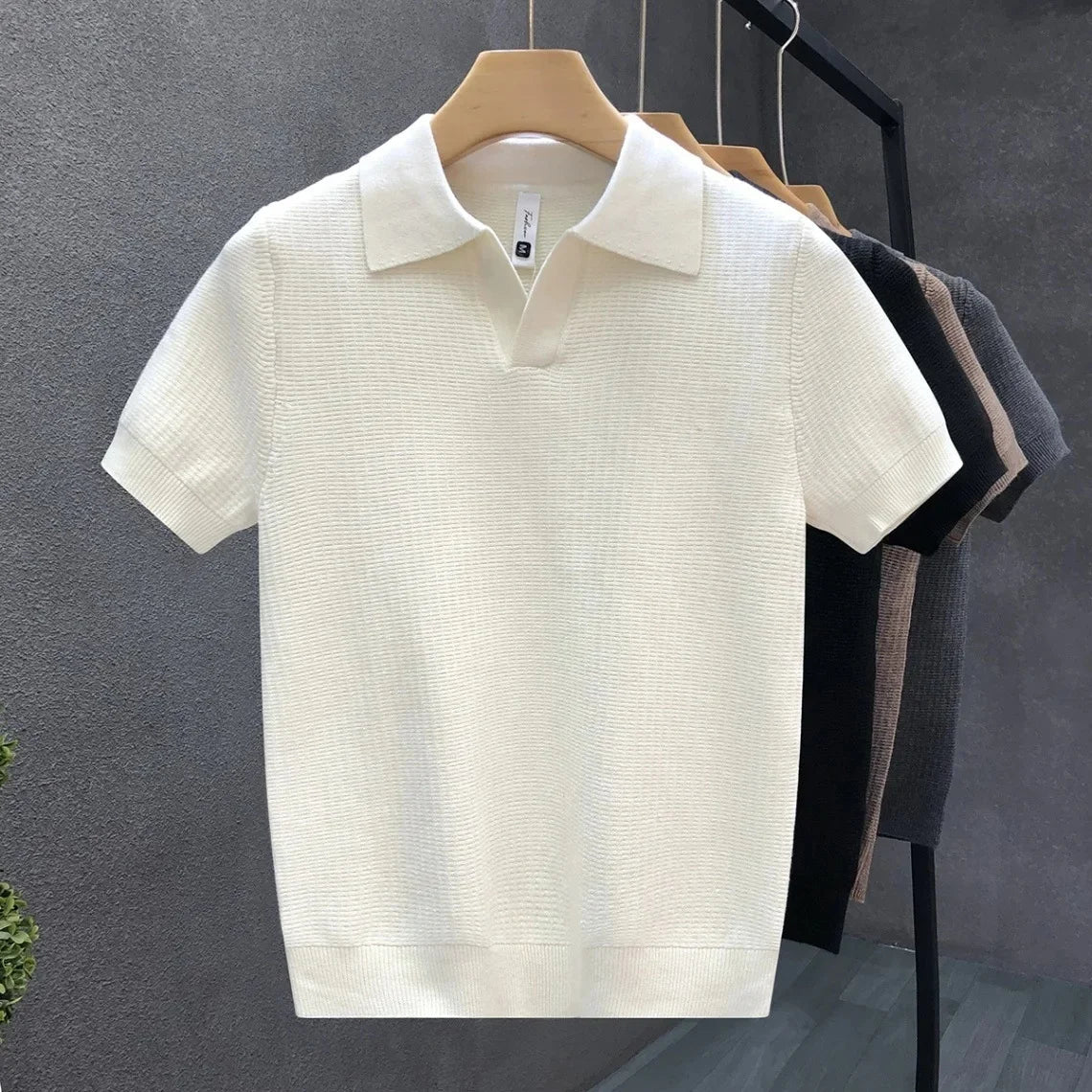 København Tøjatelier™ | Åndbar Strikket Polo