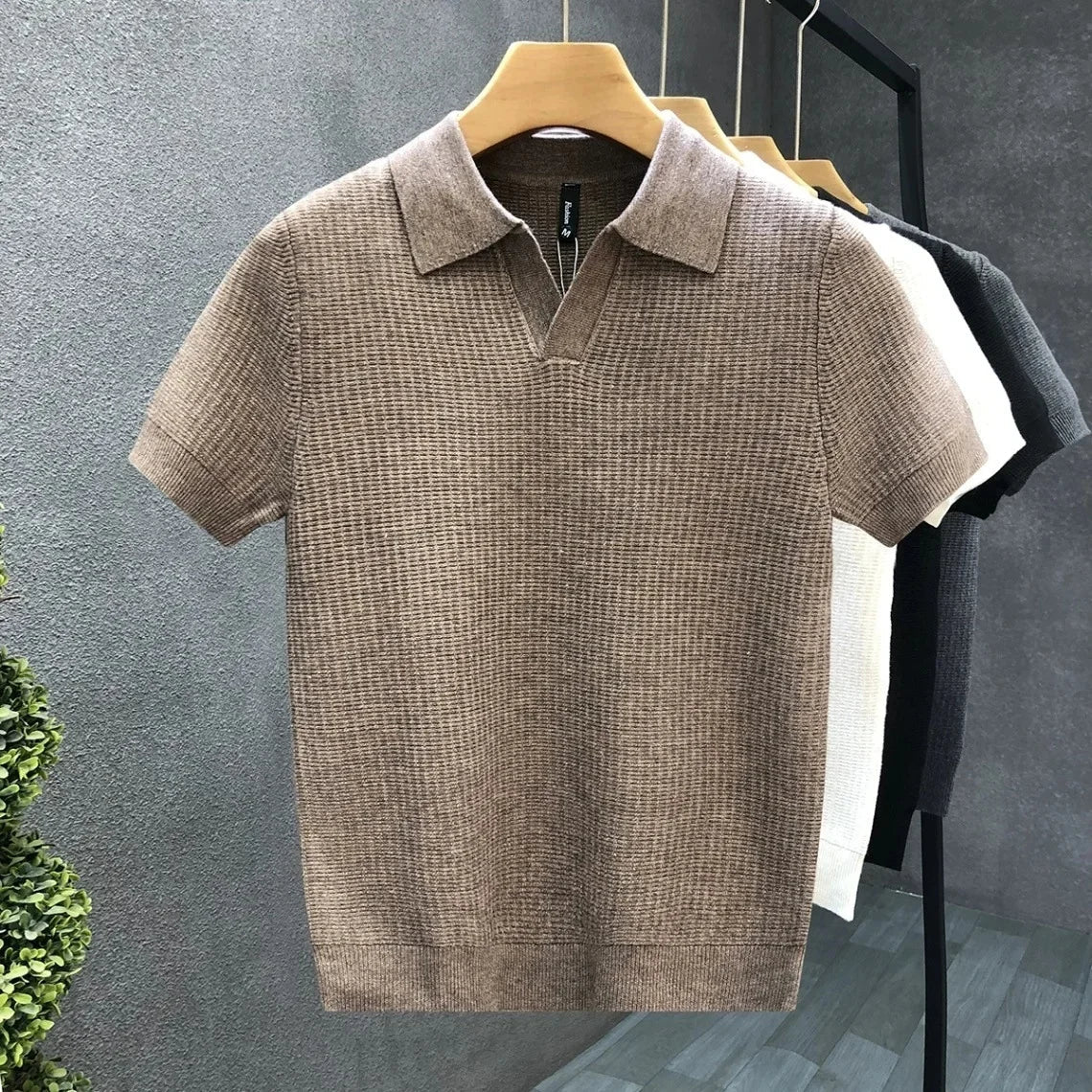 København Tøjatelier™ | Åndbar Strikket Polo