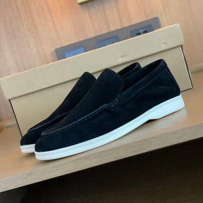 København Tøjatelier™ | Chic Loafers i Ruskind